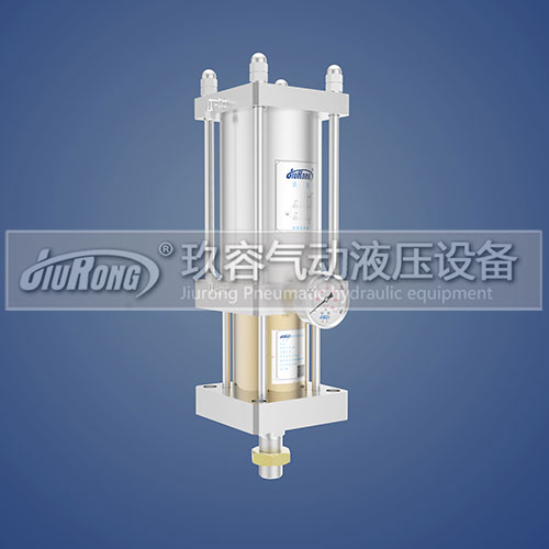 JRG复合式气动液压缸3d图