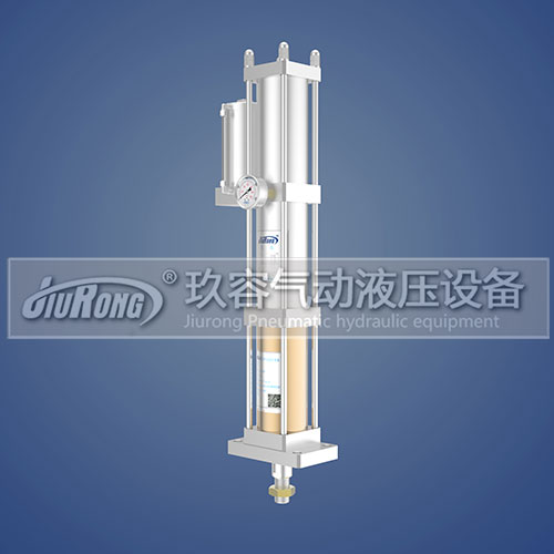 JRM快速型气液增压缸3d图