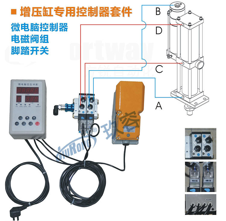 气液压力机微电脑控制器接线